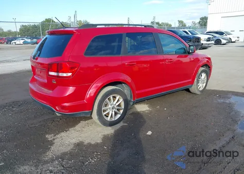 2015 Dodge Journey Sxt z USA, uszkodzony, nr VIN 3C4PDCBG8FT636997